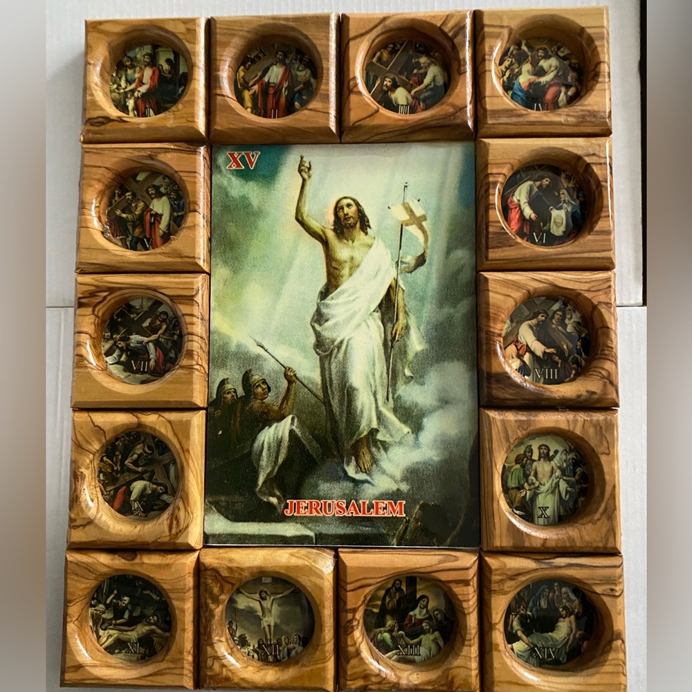 EASTER GIFT Christ Has Risen Jerusalem Artwork